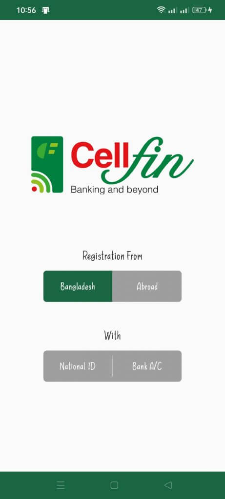 cellfin-app-registration